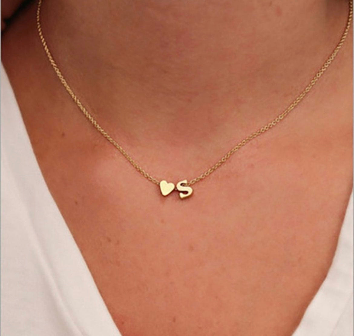 Personalized on sale initial necklace