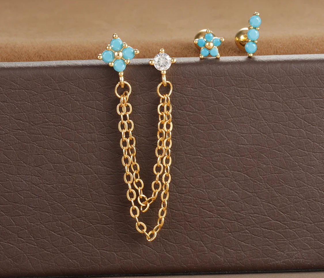 Serine 6pc Earrings set