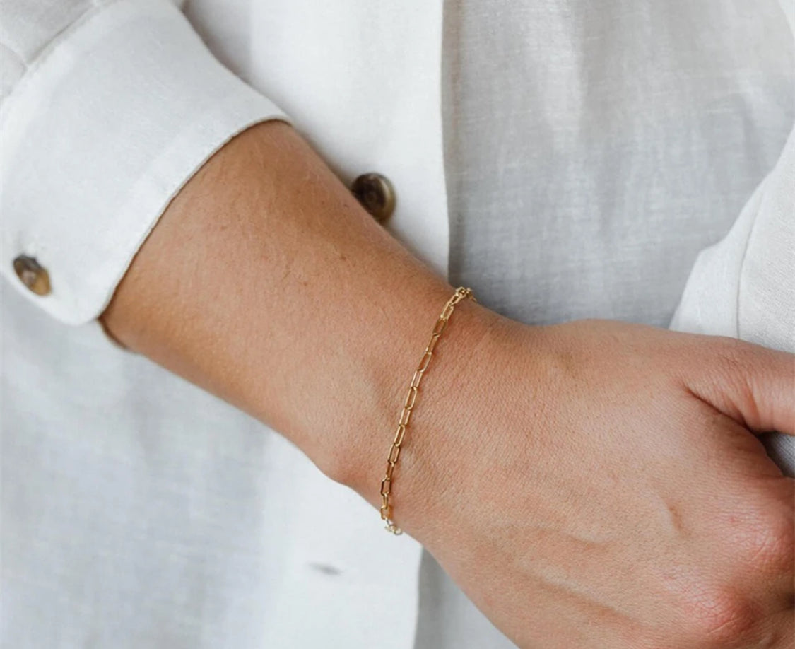 Kate Paperclip Bracelet