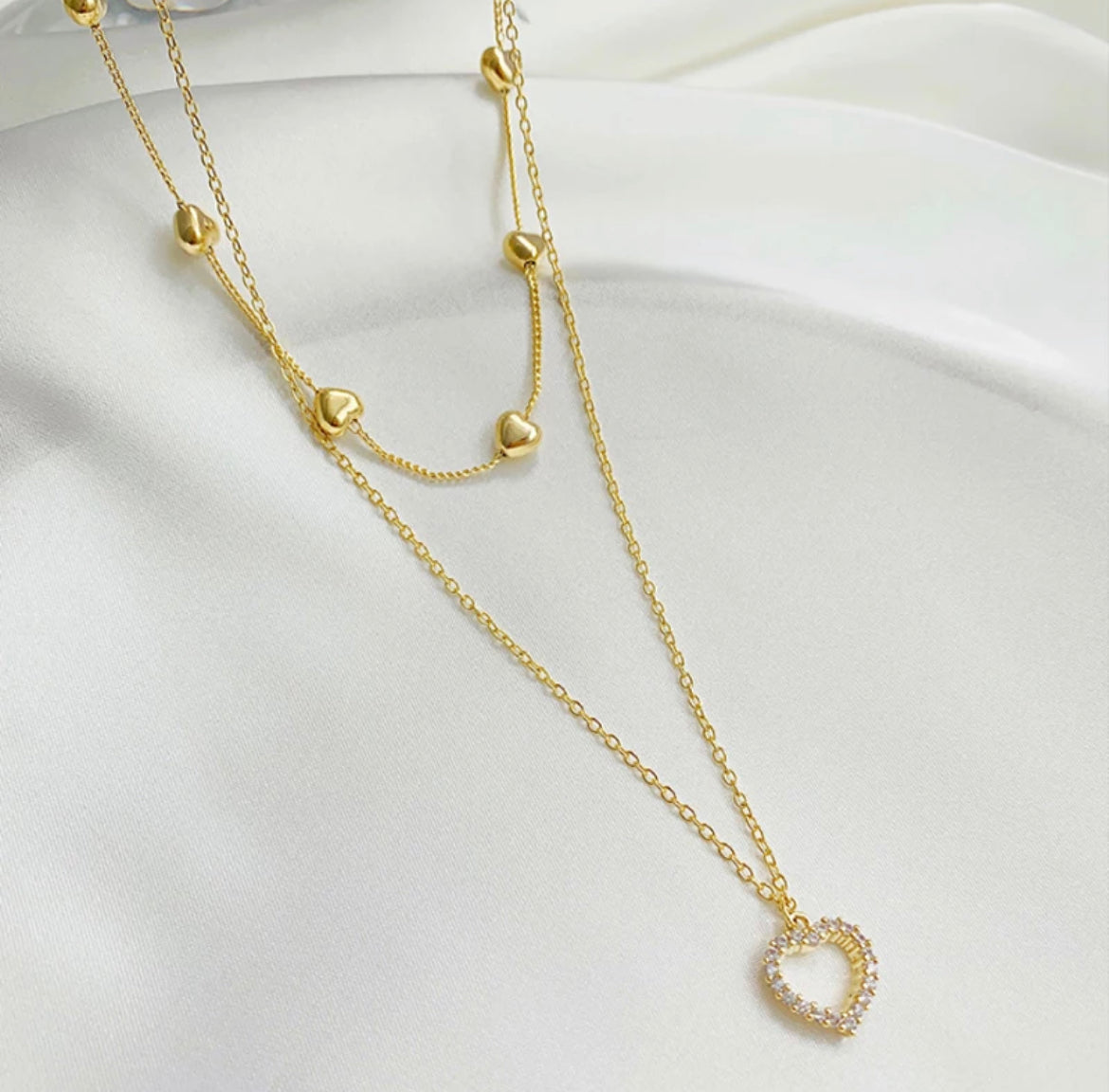 CZ Layering Necklace