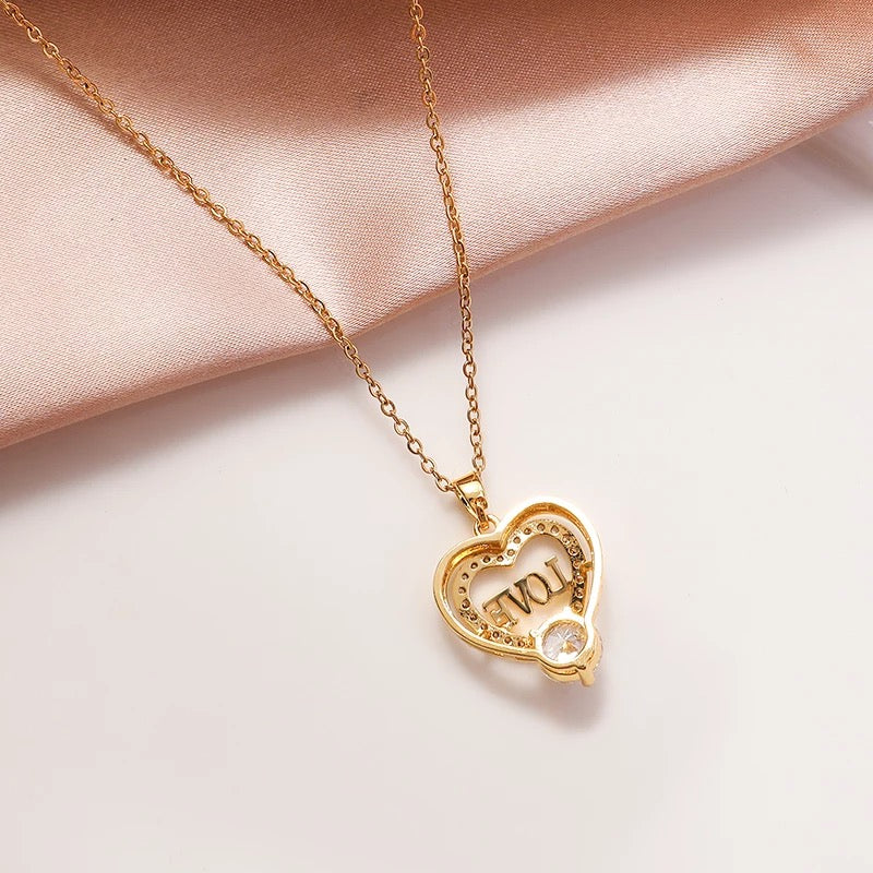 Diamond Love Necklace