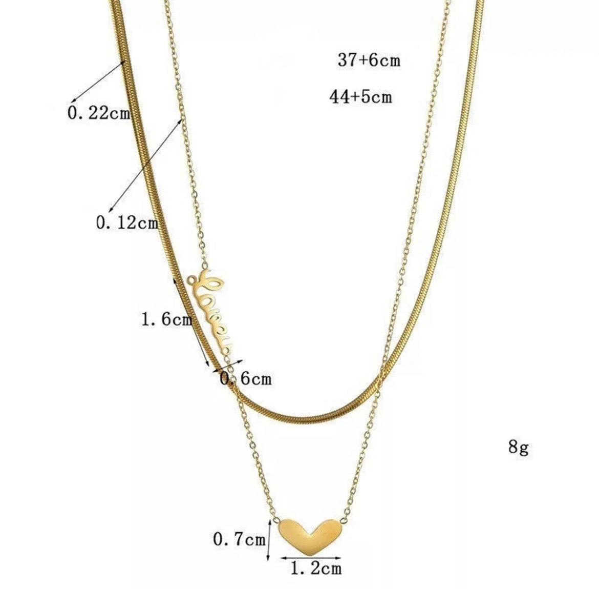 Love Layered Necklace